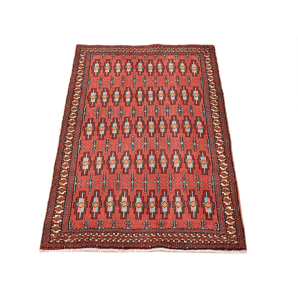 Turkaman Teppich - 129 x 71 cm - rot