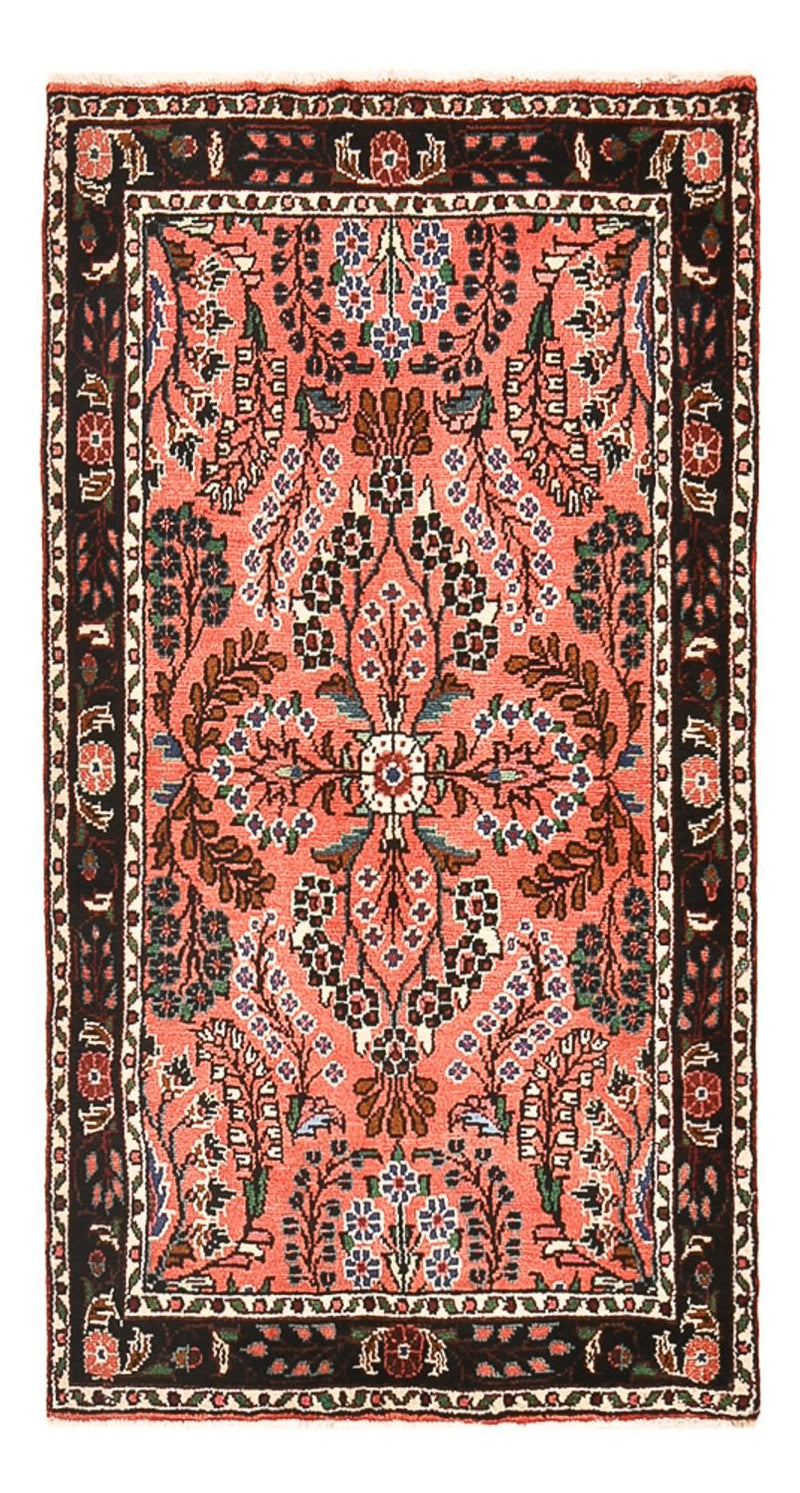 Perserteppich - Nomadic - 139 x 77 cm - hellrot