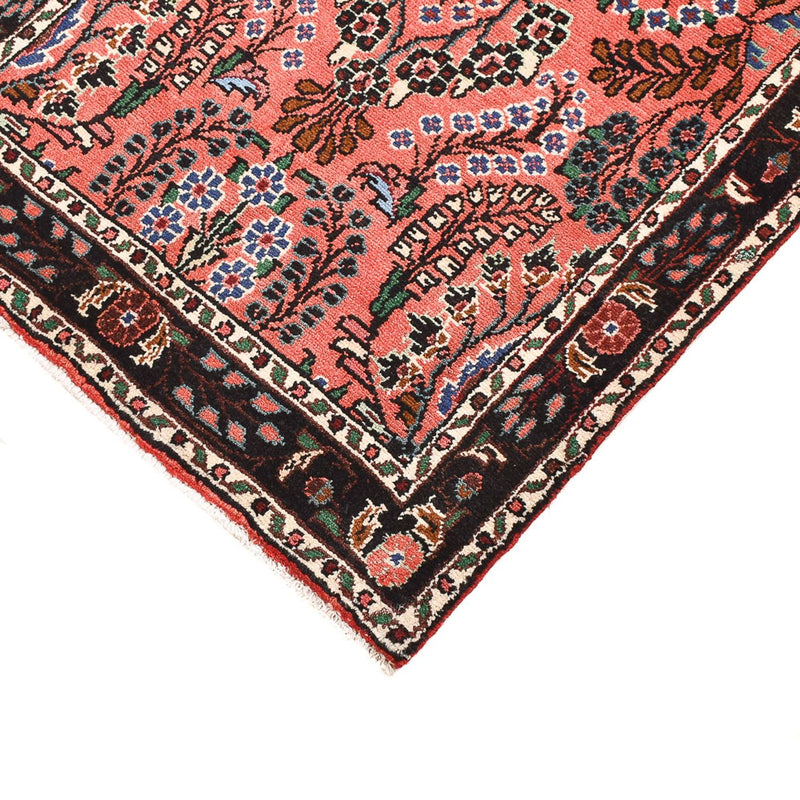 Perserteppich - Nomadic - 139 x 77 cm - hellrot