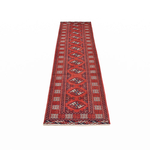 Läufer Turkaman - 291 x 73 cm - rot