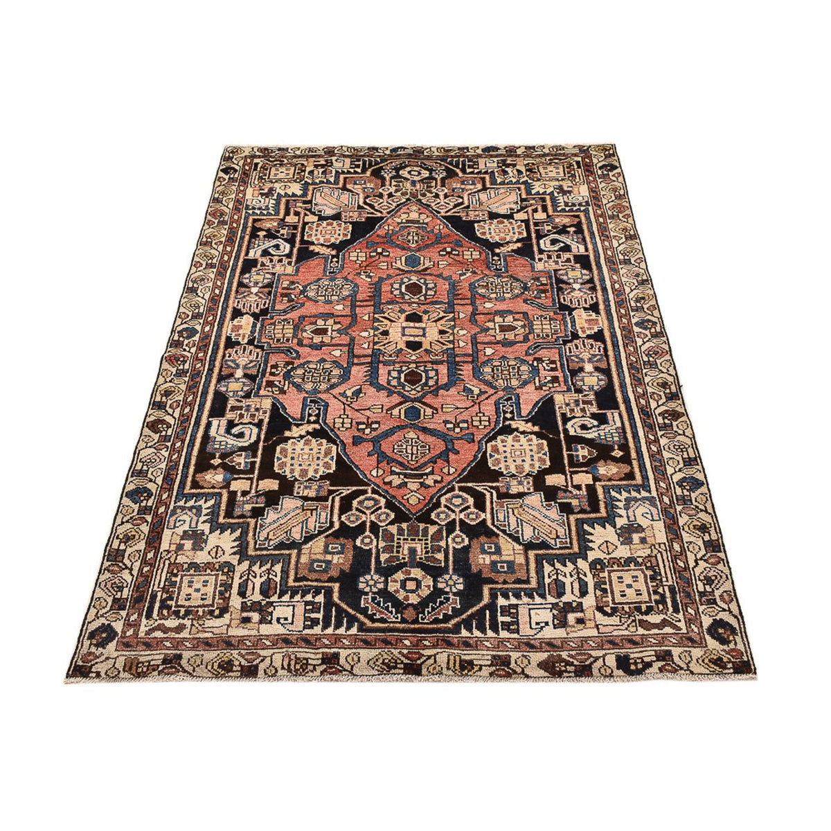 Perserteppich - Nomadic - 207 x 127 cm - hellrot
