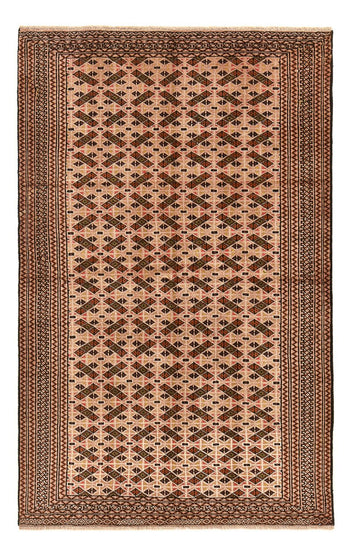 Turkaman Teppich - 190 x 128 cm - hellrot