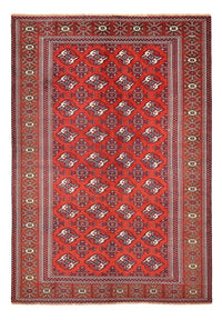 Tapis Turkaman - 273 x 185 cm - rouge