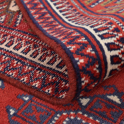 Turkaman Teppich - 273 x 185 cm - rot