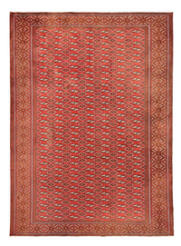 Tapis Turkaman - 280 x 203 cm - rouge clair