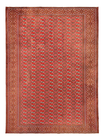 Turkaman Teppich - 280 x 203 cm - hellrot
