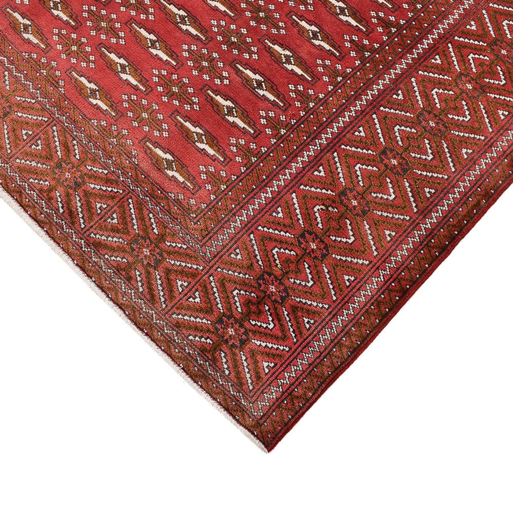 Turkaman Teppich - 280 x 203 cm - hellrot