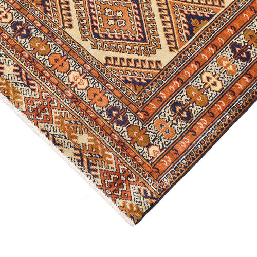 Turkaman Teppich - 188 x 131 cm - sand