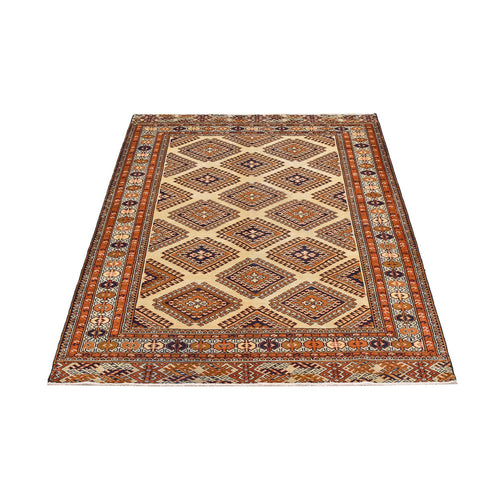 Turkaman Teppich - 188 x 131 cm - sand