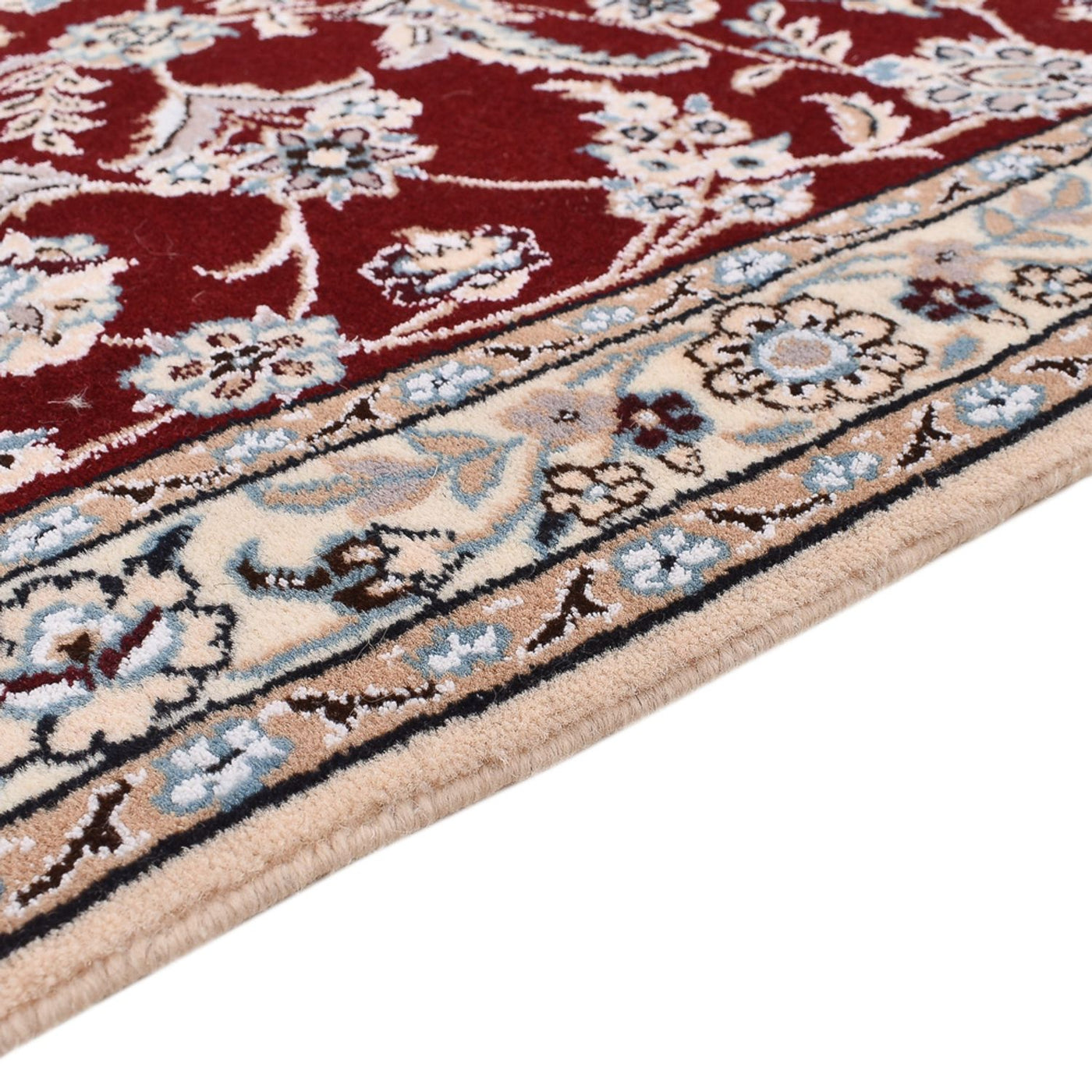 Läufer Perser - Nain - Royal - 275 x 93 cm - rot