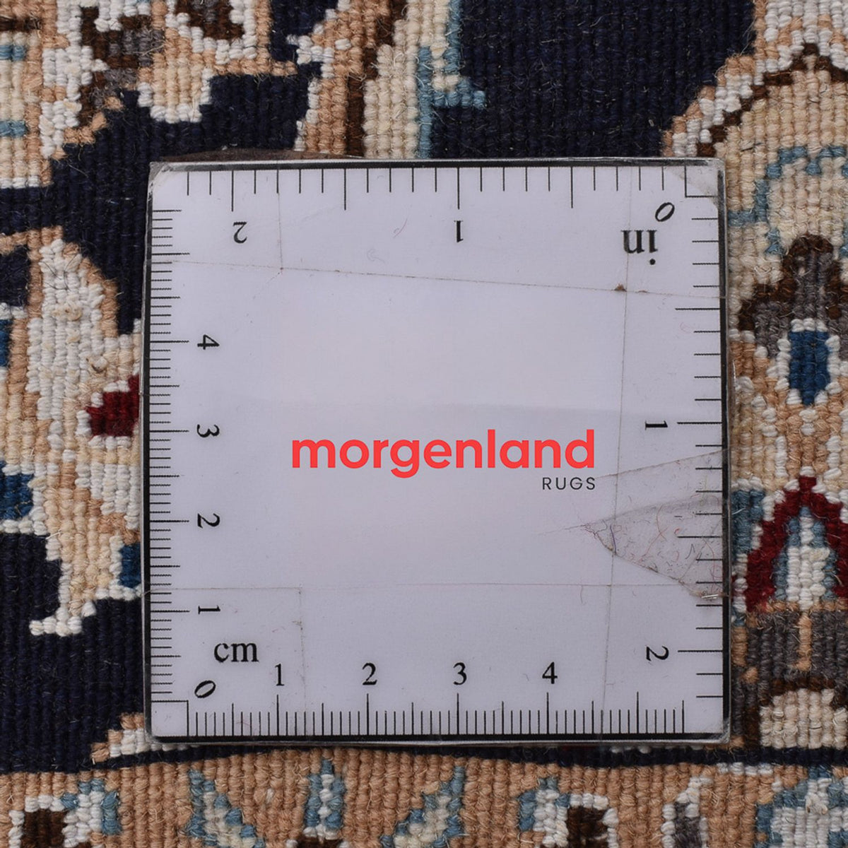 Läufer Perser - Nain - Royal - 213 x 72 cm - dunkelblau