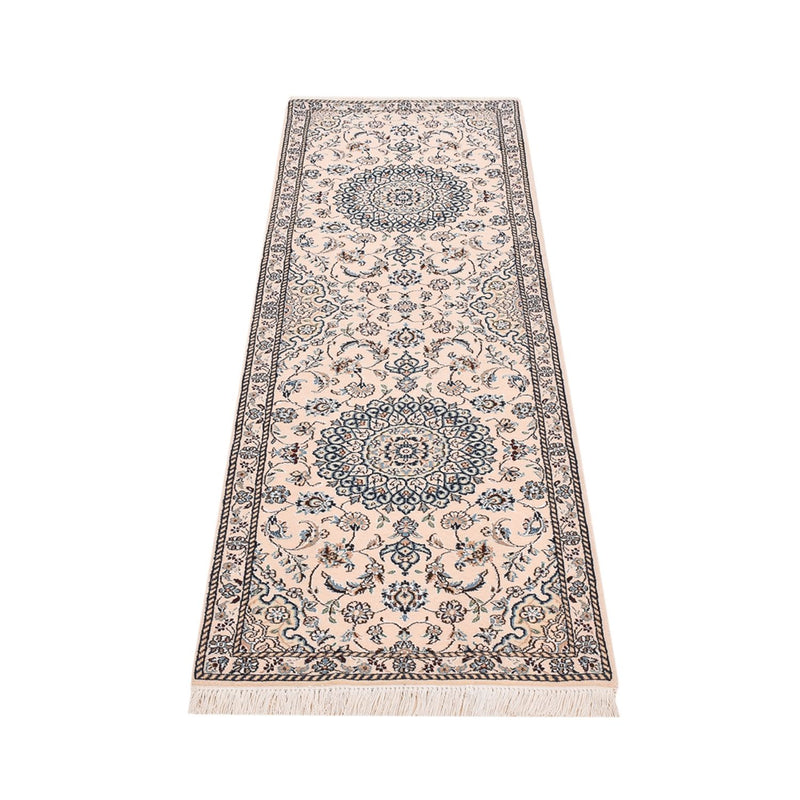 Läufer Perser - Nain - Royal - 200 x 62 cm - creme