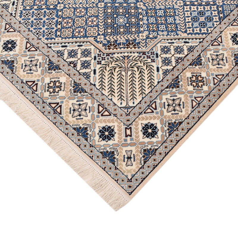 Perserteppich - Nain - Royal - 219 x 155 cm - hellblau