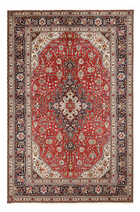Tappeto Persero - Tabriz - 303 x 198 cm - rosso