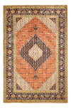Tapis de Tabriz Tapis 197x306cm - Tapis persan - orange - Rectangle / Orange / 197 x 306 cm Rectangle