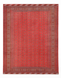 Tapis Turkaman - 340 x 259 cm - rouge