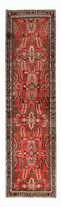 Tappeto corsia Tappeto Persero - Tabriz - 398 x 110 cm - rosso