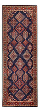 Läufer Perser - Nomadic - 329 x 115 cm - dunkelblau