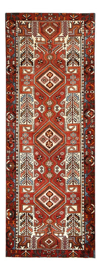 Tapis de couloir Tapis persan - Nomadic - 297 x 111 cm - multicolore