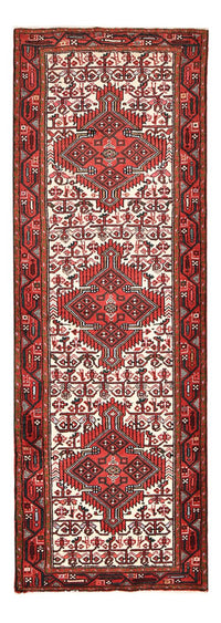 Tapis de couloir Tapis persan - Nomadic - 247 x 82 cm - rouge