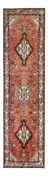 Tapis de couloir Tapis persan - Nomadic - 286 x 75 cm - rouge clair