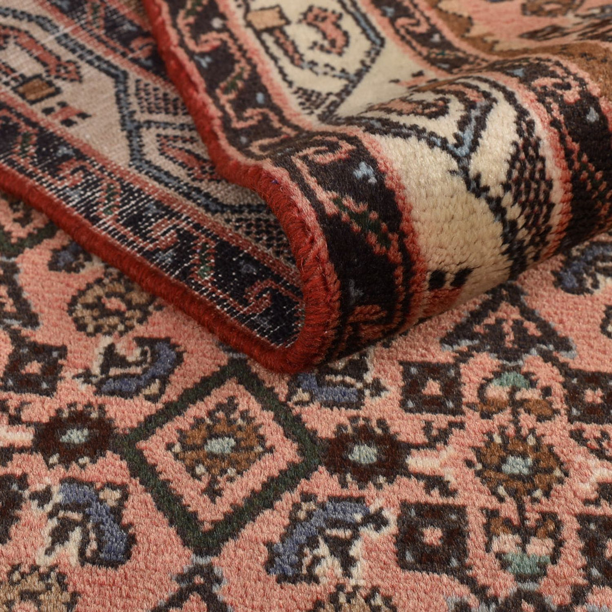 Läufer Perser - Nomadic - 295 x 85 cm - dunkelbeige