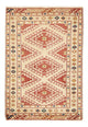 Turkaman Teppich - 89 x 62 cm - mehrfarbig