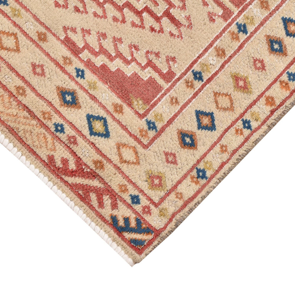 Turkaman Teppich - 89 x 62 cm - mehrfarbig
