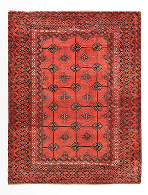 Turkaman Teppich - 150 x 117 cm - rot