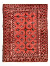 Tapis Turkaman - 150 x 117 cm - rouge