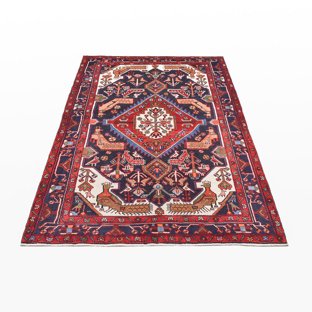 Perserteppich - Nomadic - 210 x 143 cm - mehrfarbig