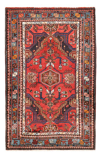Tapis persan - Nomadic - 143 x 87 cm - rouge