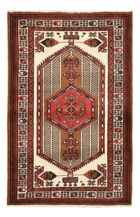 Tapis persan - Nomadic - 162 x 101 cm - multicolore