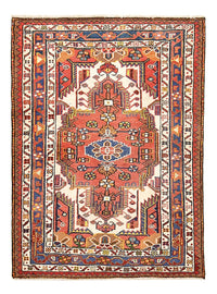 Tapis persan - Nomadic - 126 x 93 cm - multicolore