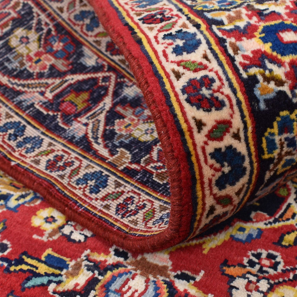 Perserteppich - Keshan - 155 x 105 cm - rot