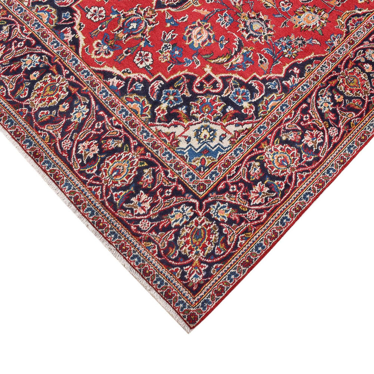 Perserteppich - Keshan - 220 x 138 cm - rot