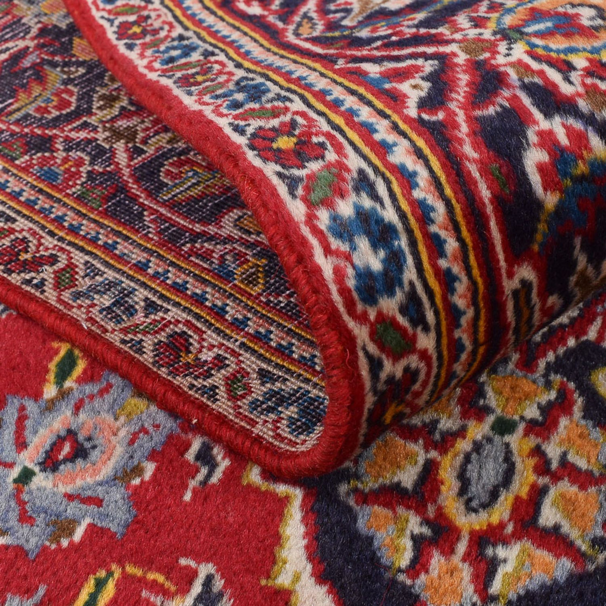 Perserteppich - Keshan - 220 x 138 cm - rot