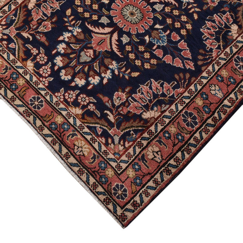 Läufer Perser - Nomadic - 435 x 102 cm - dunkelblau