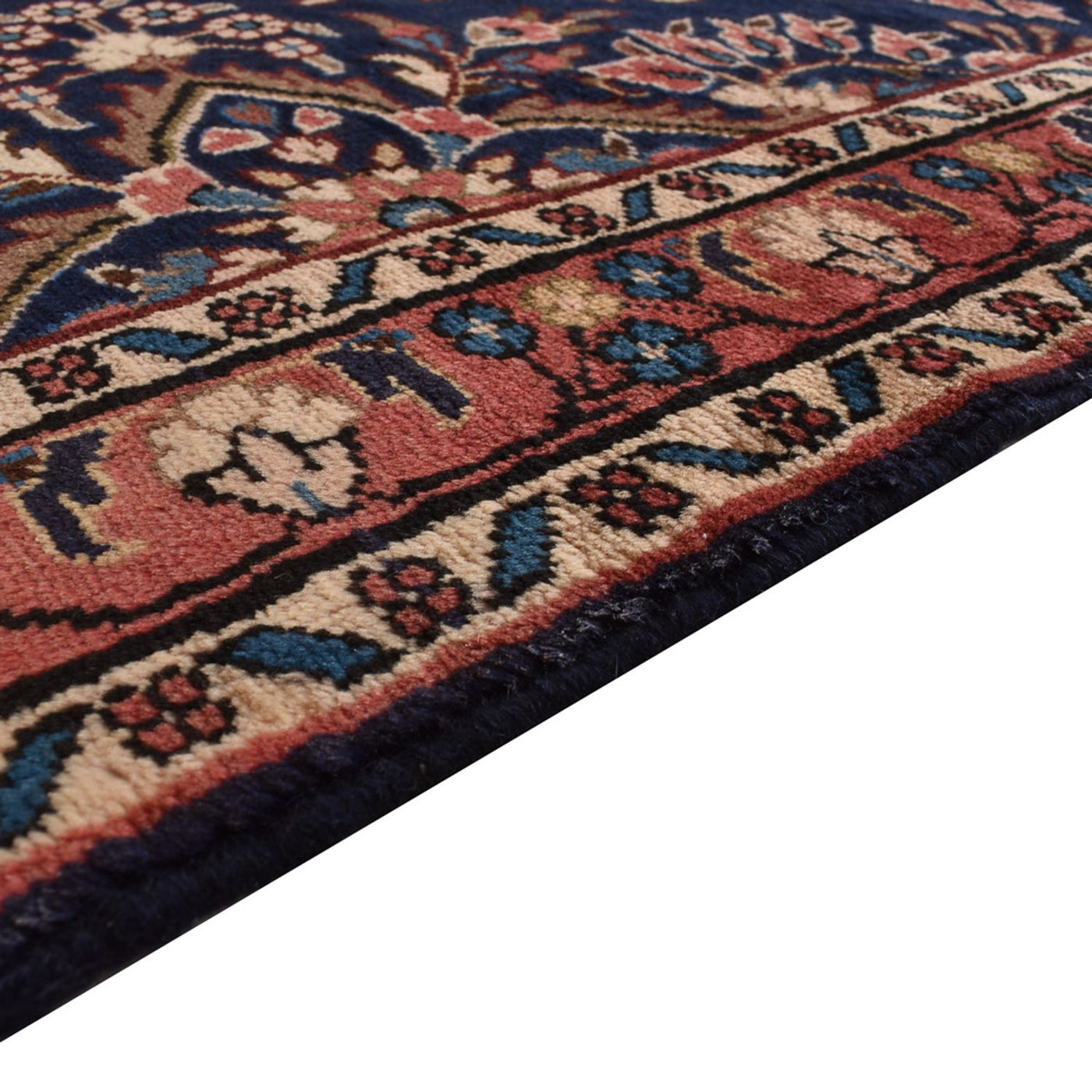 Läufer Perser - Nomadic - 435 x 102 cm - dunkelblau