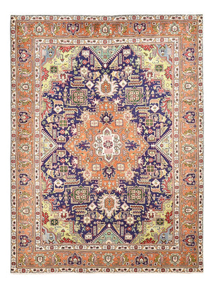 Perserteppich - Täbriz - 281 x 211 cm - mehrfarbig