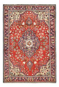 Tapis persan - Tabriz - 145 x 100 cm - rouge
