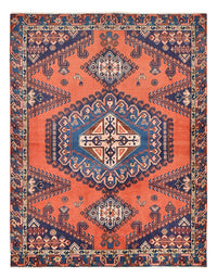 Tapis persan - Nomadic - 208 x 162 cm - multicolore