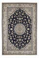 Perserteppich - Nain - 291 x 195 cm - dunkelblau