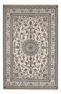Tapis persan - Nain - 304 x 203 cm - crème