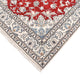 Perserteppich - Nain - 237 x 165 cm - rot