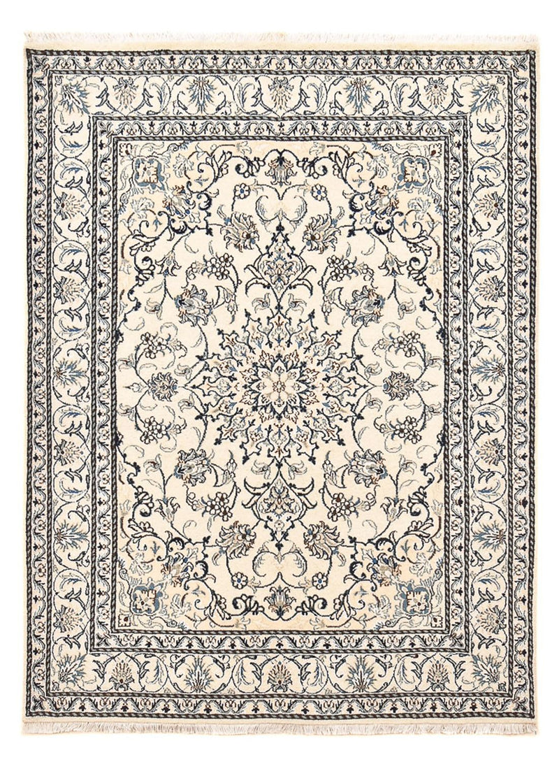 Perserteppich - Nain - 202 x 150 cm - hellbeige