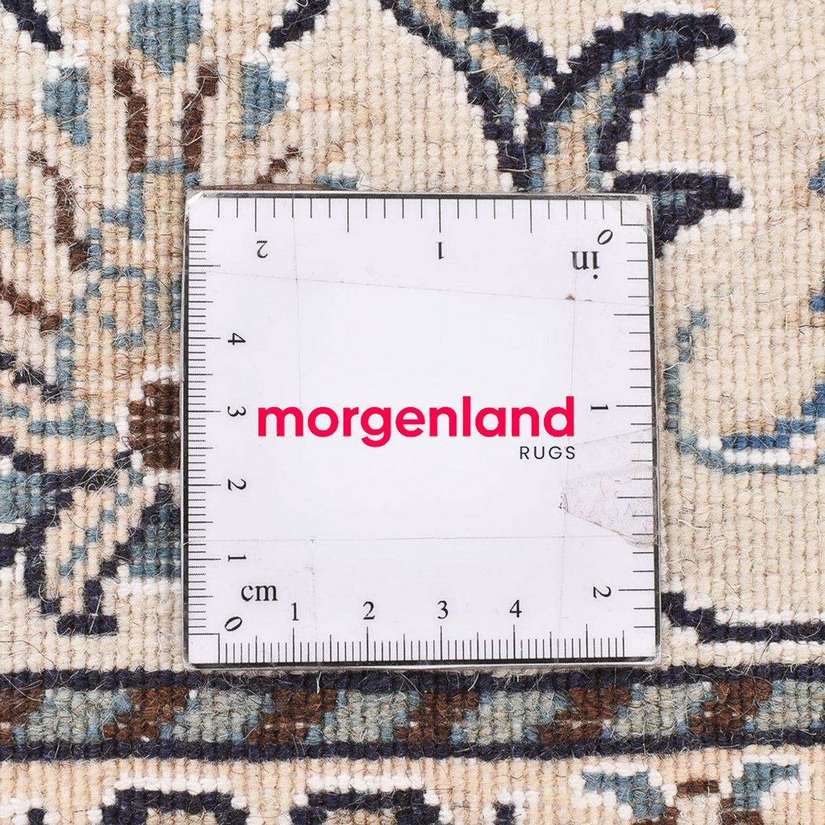 Perserteppich - Nain - 202 x 150 cm - hellbeige