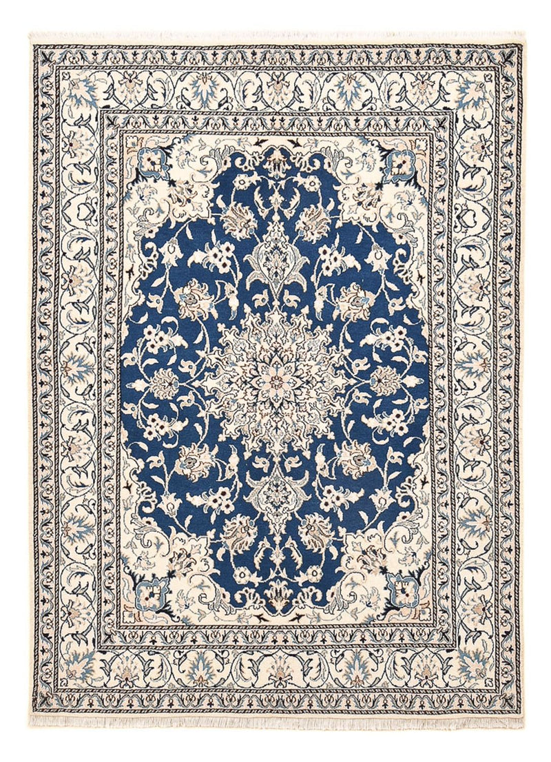 Perserteppich - Nain - 205 x 149 cm - blau