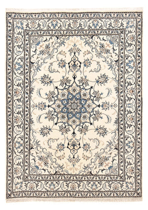 Perserteppich - Nain - 204 x 151 cm - hellbeige