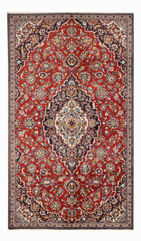 Tappeto Persero - Keshan - 244 x 146 cm - rosso